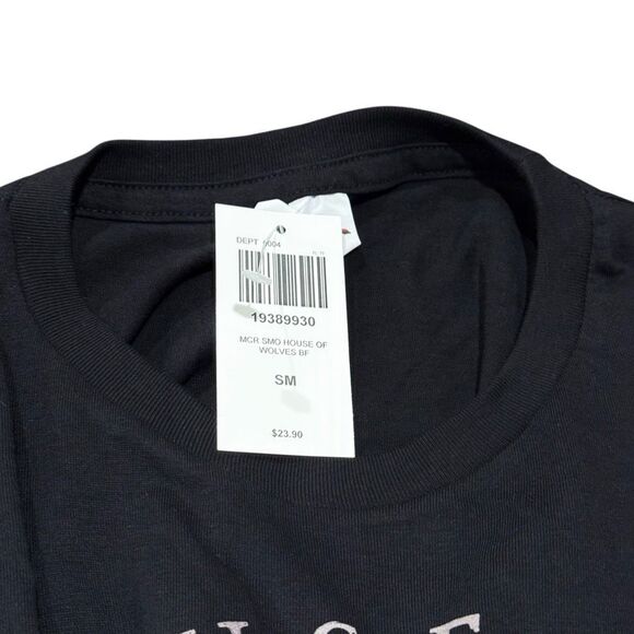 MCR My Chemical Romance Black House of Wolves Fang Fangs T-Shirt Women’s Small - Picture 3 of 3